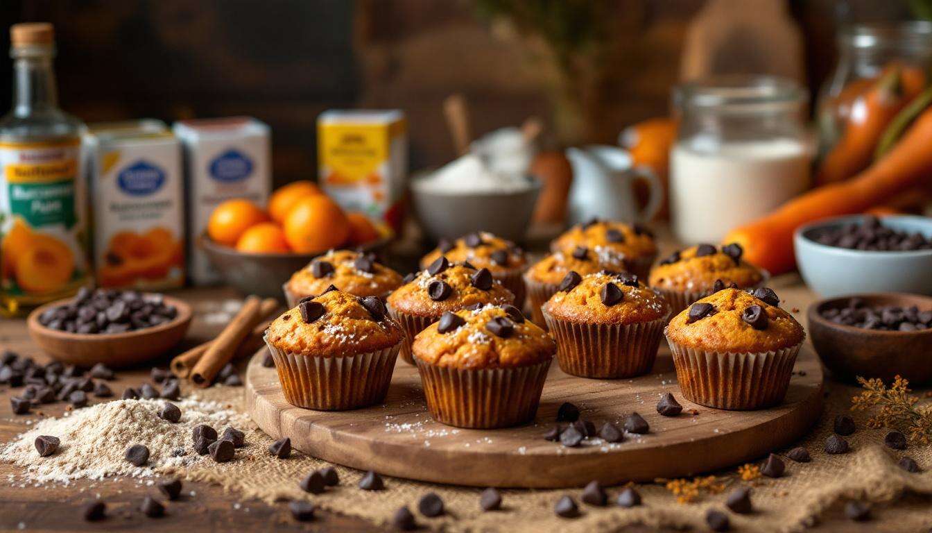 Changez des muffins classiques avec cette version butternut/chocolat : tout le monde l'adore !