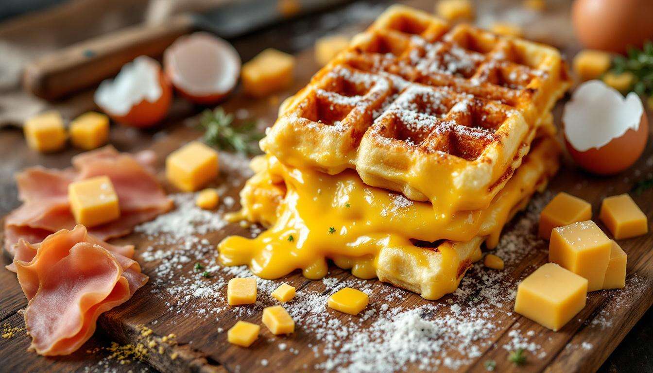 Le croque-monsieur gaufre de Norbert Tarayre : le snack étonnant qui disparaît en quelques minutes