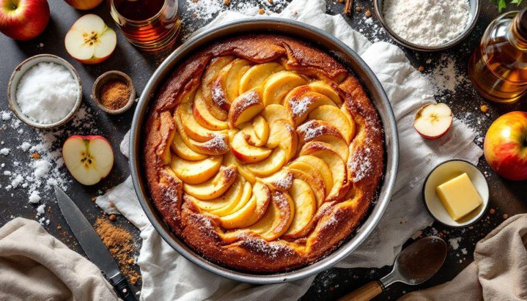 Pas besoin de four, ce gâteau aux pommes moelleux se prépare directement à la poêle