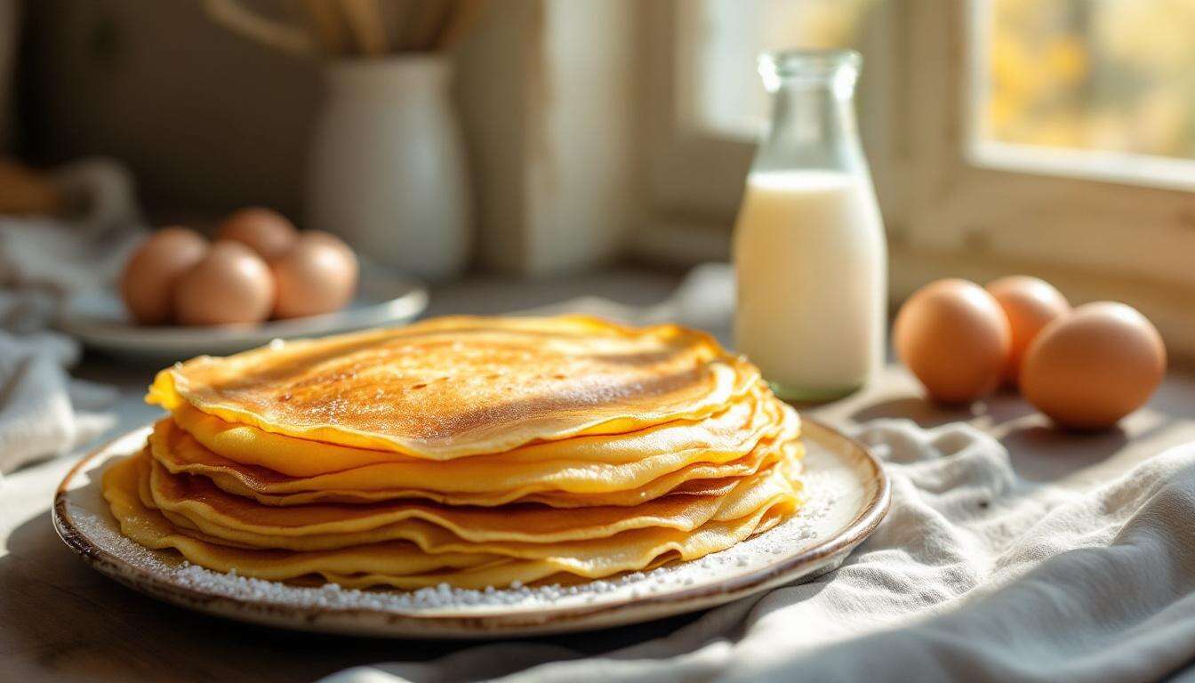 Crêpes moelleuses et équilibrées : pourquoi l’origine de vos œufs et lait change tout ?