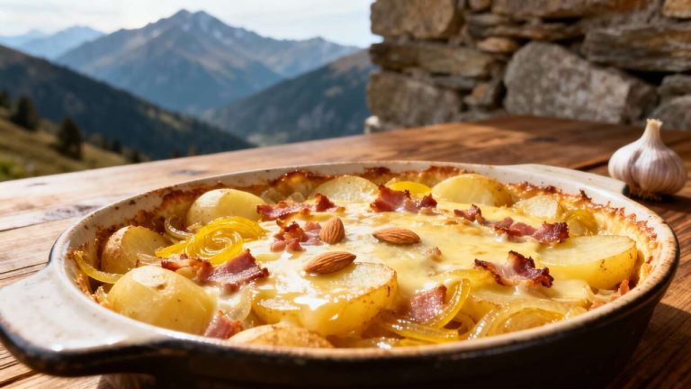 Pour réussir une bonne tartiflette, n&rsquo;oubliez jamais cet ingrédient au fond du plat à gratin (il fait la différence)