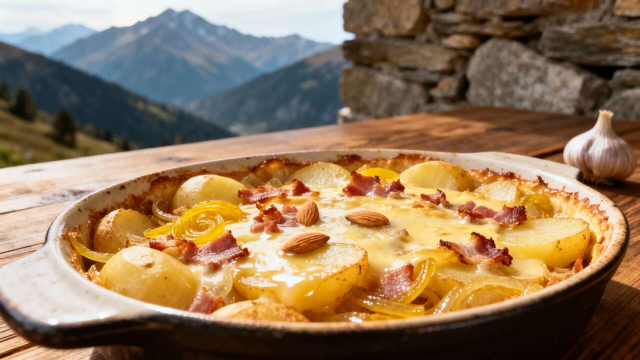 Pour réussir une bonne tartiflette, n&rsquo;oubliez jamais cet ingrédient au fond du plat à gratin (il fait la différence)