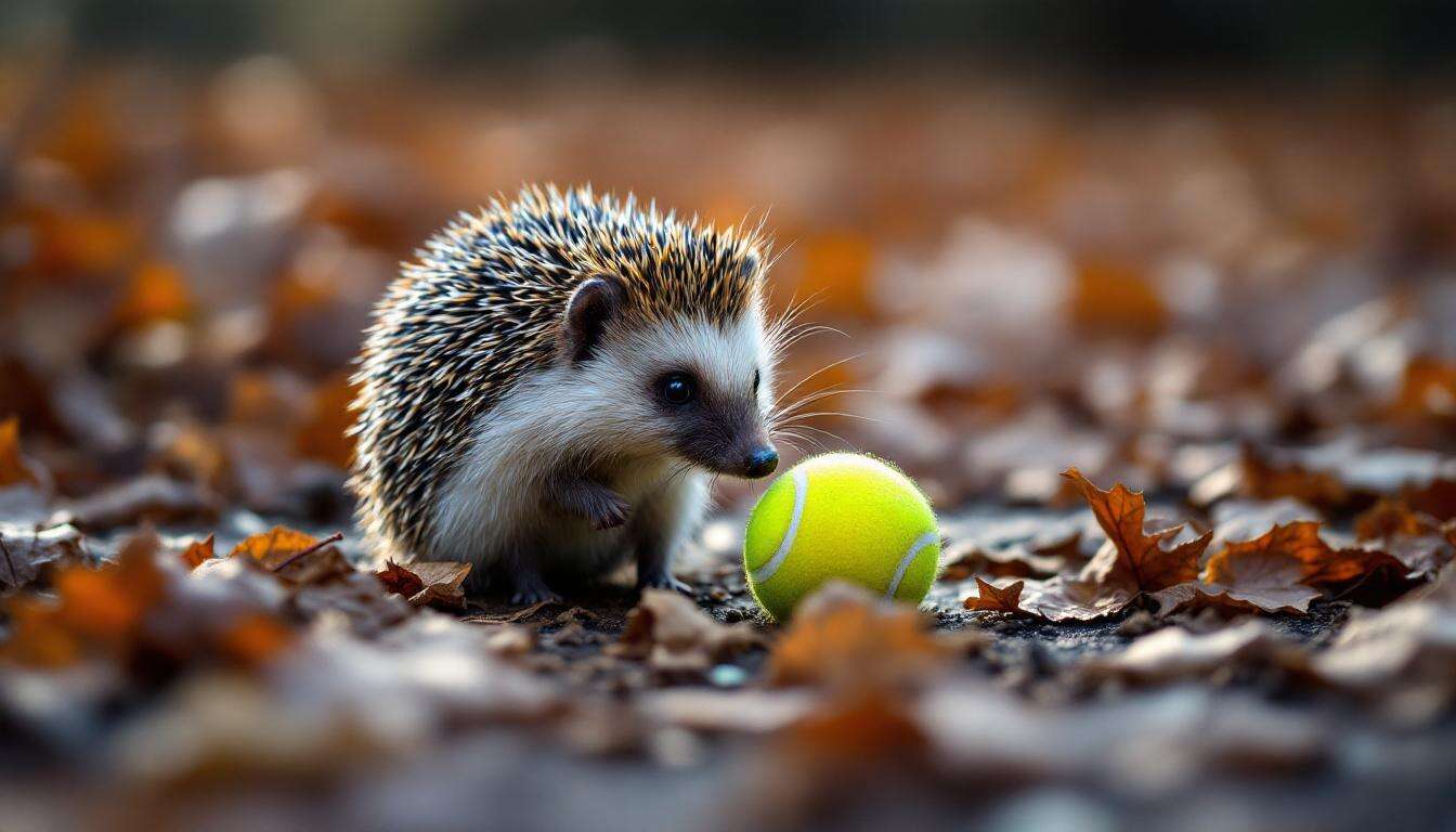 Pourquoi une simple balle de tennis peut décider de la survie des hérissons cet hiver