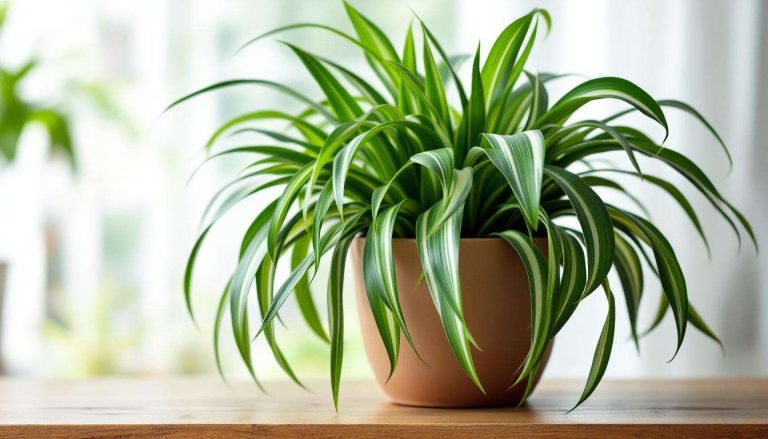La plante-araignée : l’alliée redoutable pour assainir votre air intérieur quand la lumière vient à manquer