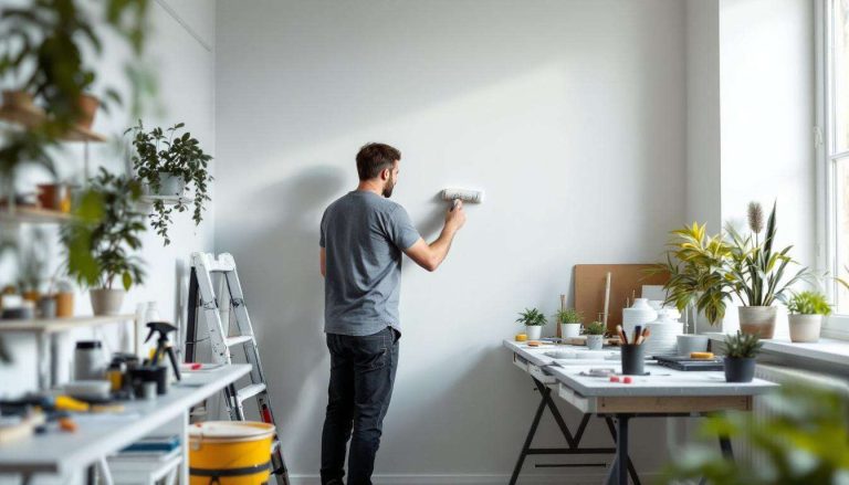 Cette technique de pro pour lisser un mur sans défaut bluffe tous les bricoleurs