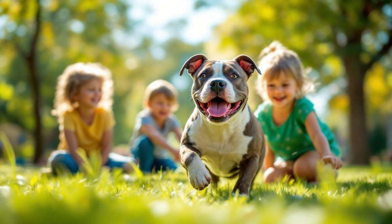 Le Staffordshire Bull Terrier est-il un chien adapté à une famille avec des enfants en bas âge ?