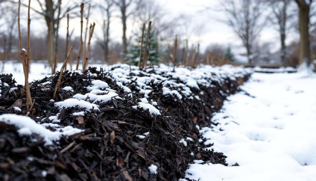 Le paillage que décembre transforme en véritable poison pour le jardin
