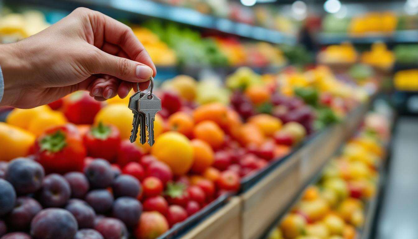 Vos clés de maison peuvent être très utiles pour choisir les meilleurs fruits au supermarché