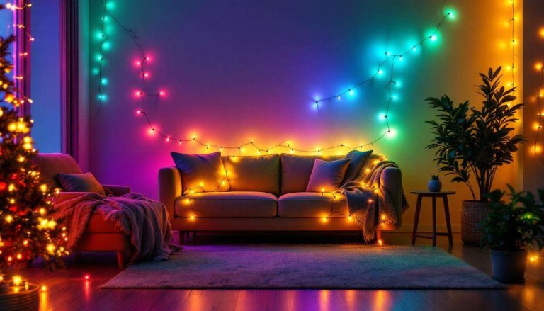 Guirlandes lumineuses : cette couleur de LED fait grimper votre facture d’électricité bien plus que les autres