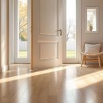 Fini la porte qui racle le sol : cette astuce rapide relève la plupart des battants sans les poncer