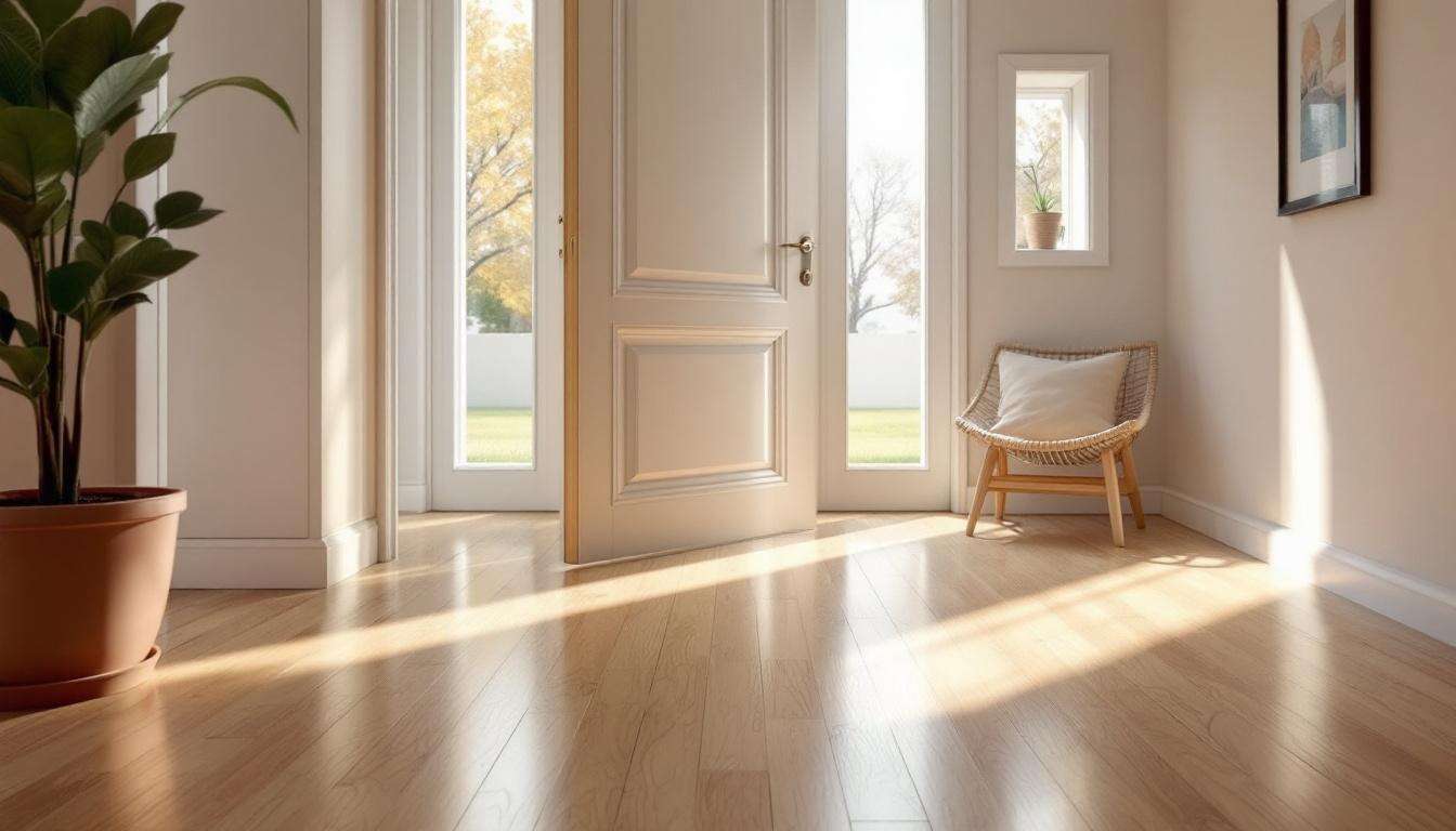 Fini la porte qui racle le sol : cette astuce rapide relève la plupart des battants sans les poncer