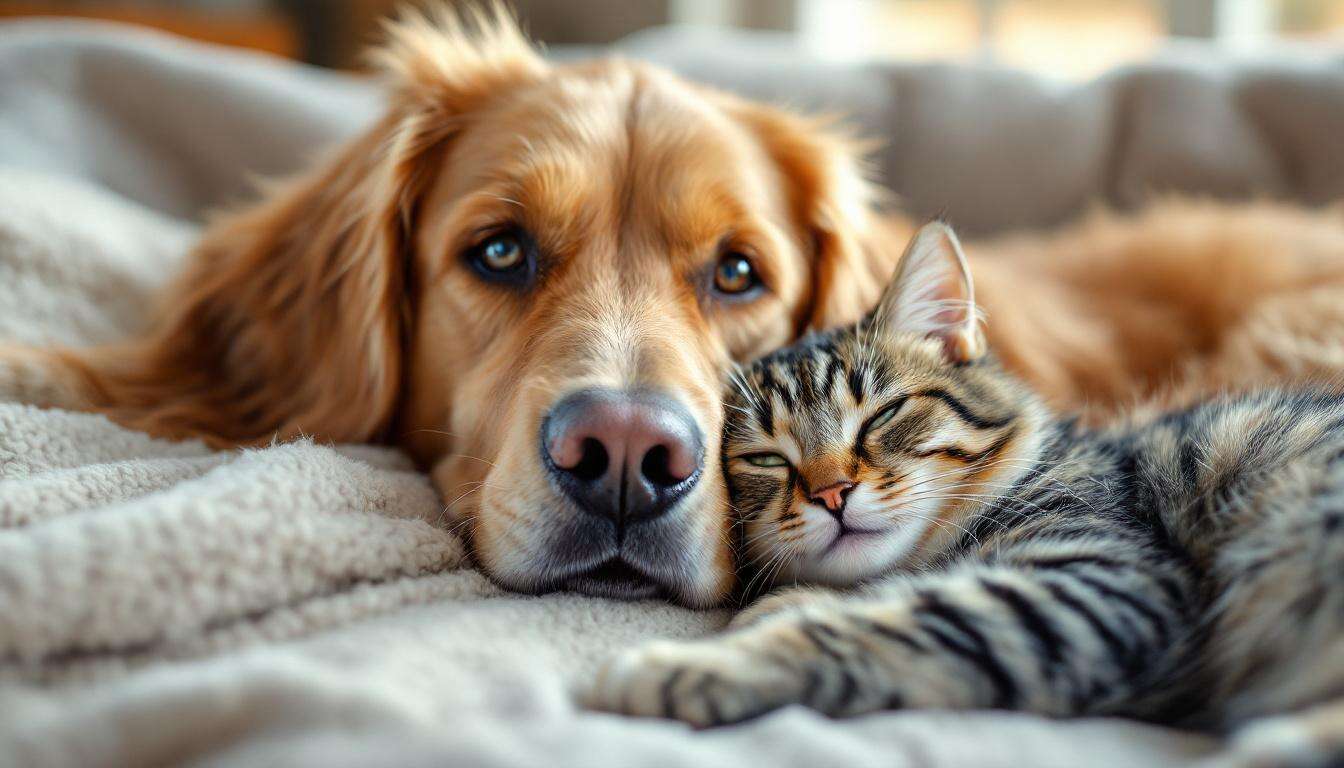 Votre chat ou votre chien prend de l'âge? Voici quelques conseils pour qu'il vieillisse en bonne santé