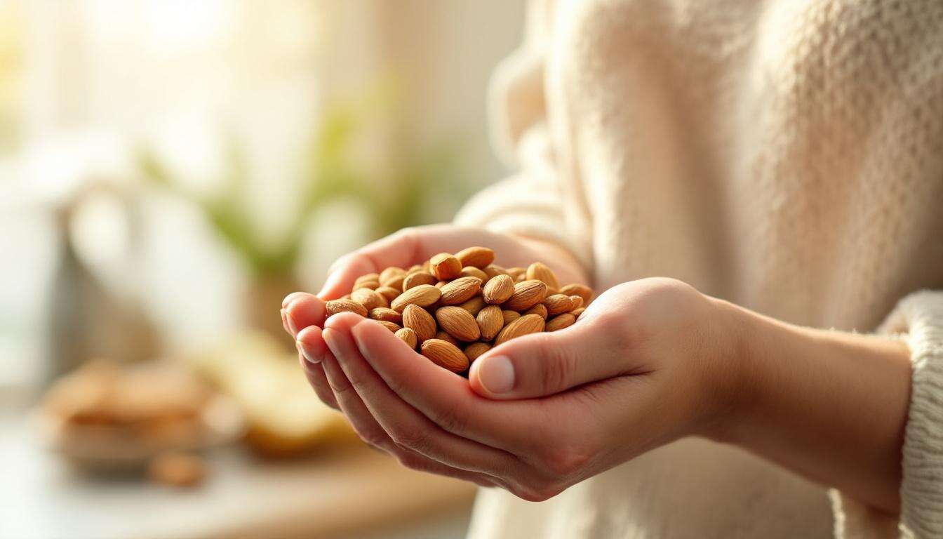 Pour réduire le sucre, remplacer le grignotage de 16 h par une poignée d’amandes pourrait aider à stabiliser la glycémie jusqu’au dîner