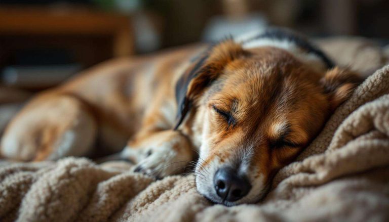 Votre chien dort en boule ce comportement cache une information précise sur son stress