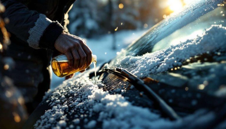 Le geste méconnu qui empêche le givre de revenir sur le pare-brise chaque matin