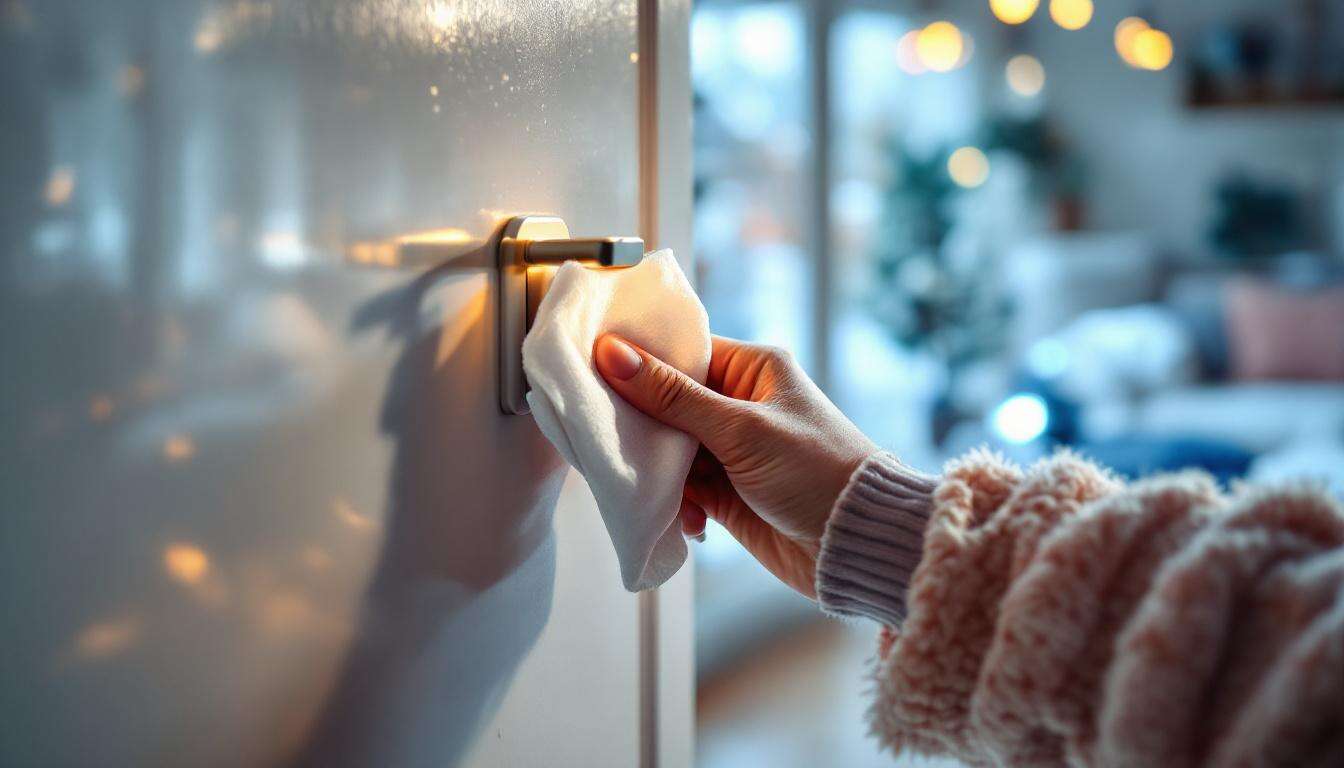 Pourquoi nettoyer vos interrupteurs et poignées avant janvier réduit significativement la propagation de microbes en hiver