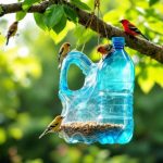 Voici comment une bouteille plastique devient une mangeoire parfaite