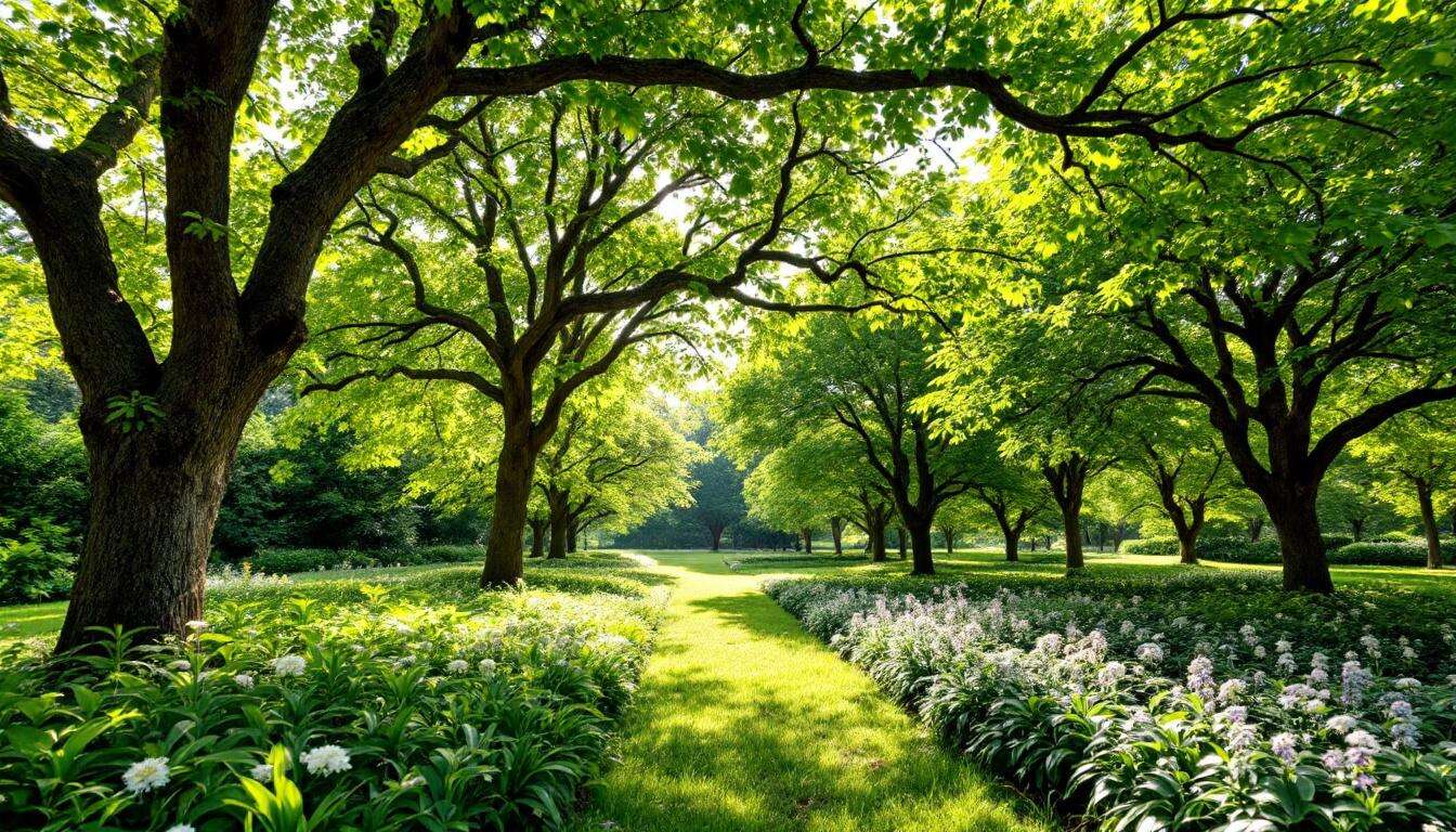 Voici les 15 arbres à croissance rapide qui transforment un jardin brûlant en oasis d’ombre en quelques années