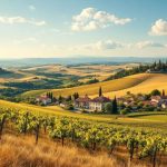 Ce village du Sud-Ouest rappelle la Toscane italienne avec ses collines dorées et ses vignes à perte de vue