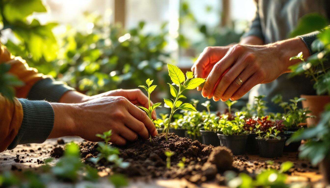 Les jardiniers avertis le savent : bouturer en janvier assure une végétation luxuriante dès le printemps