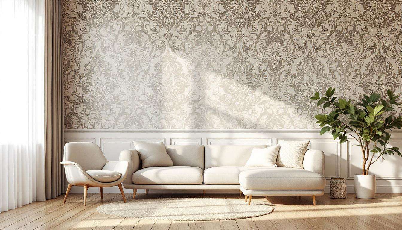 Dans les maisons modernes, on ne peint plus les murs : la nouvelle tendance s’inspire du passé