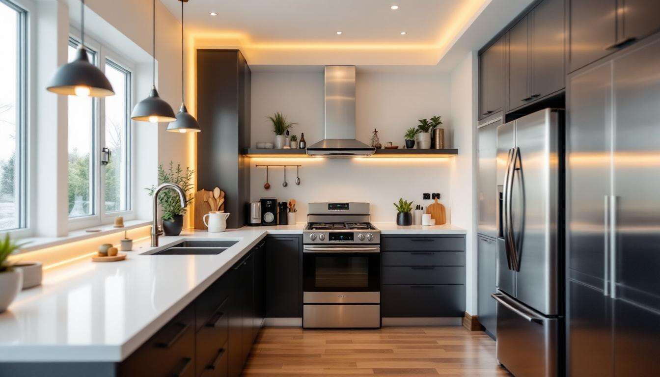 Pourquoi les cuisines industrielles froides disparaissent des maisons neuves