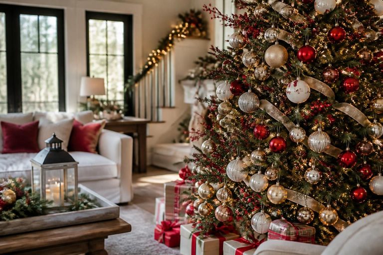 Décoration de sapin de Noël à l'américaine : idées 2026